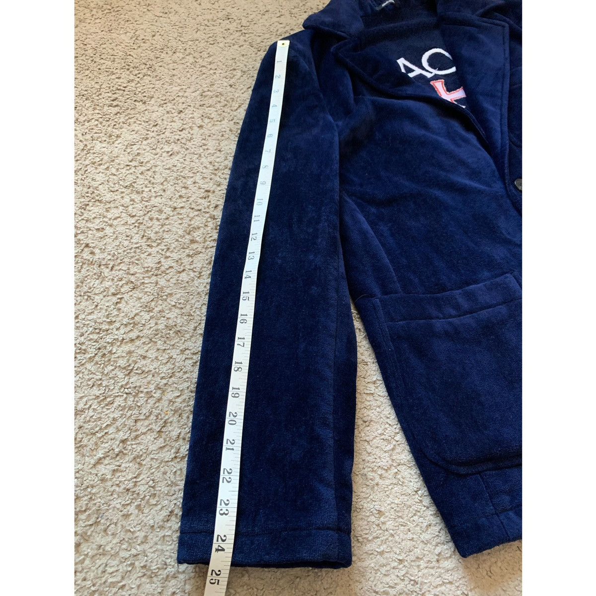 Noah NOAH➕LOGO TERRY BLAZER JACKET Size 38R - 23 Thumbnail