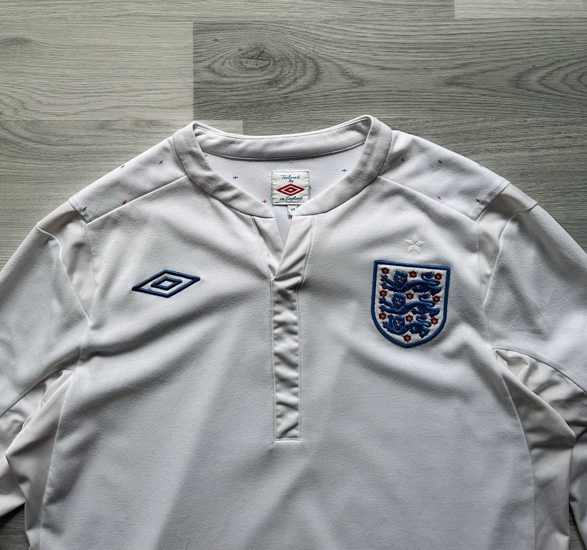 Umbro Vintage longsleeve jersey Umbro England Size US M / EU 48-50 / 2 - 3 Thumbnail