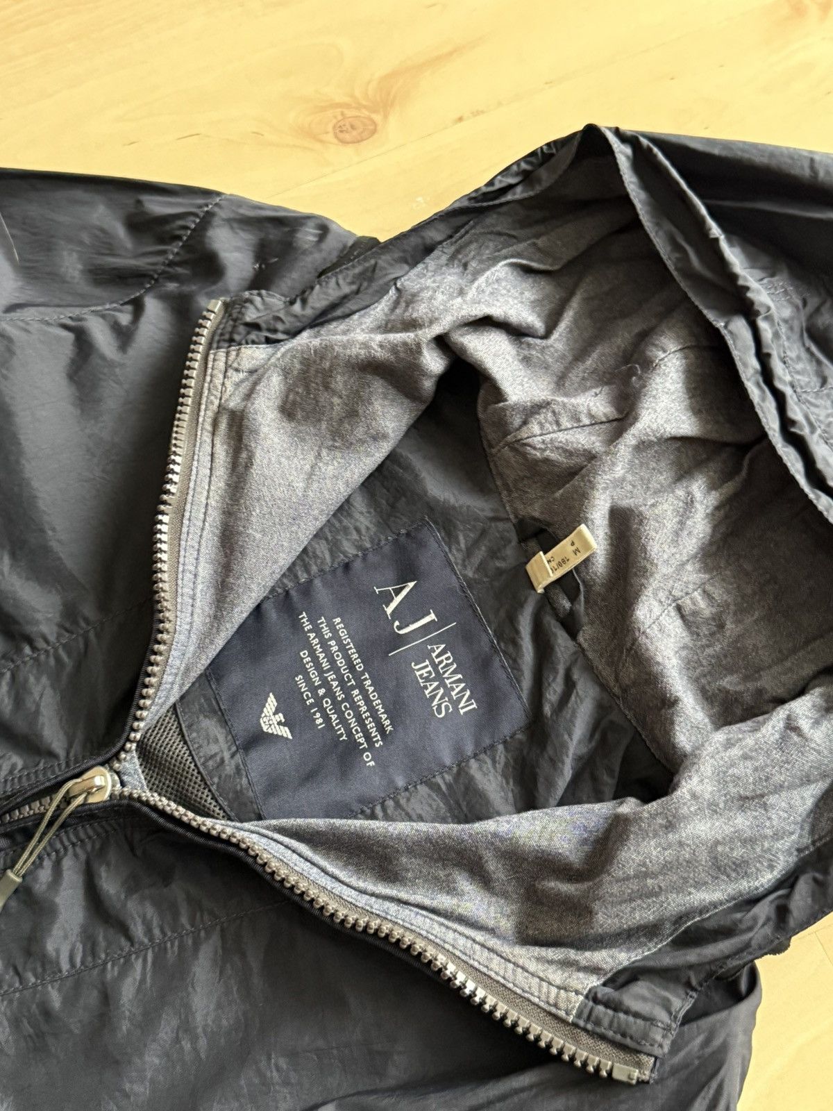 Giorgio Armani Giorgio Armani Jeans vintage windbreaker jacket Size US M / EU 48-50 / 2 - 4 Thumbnail