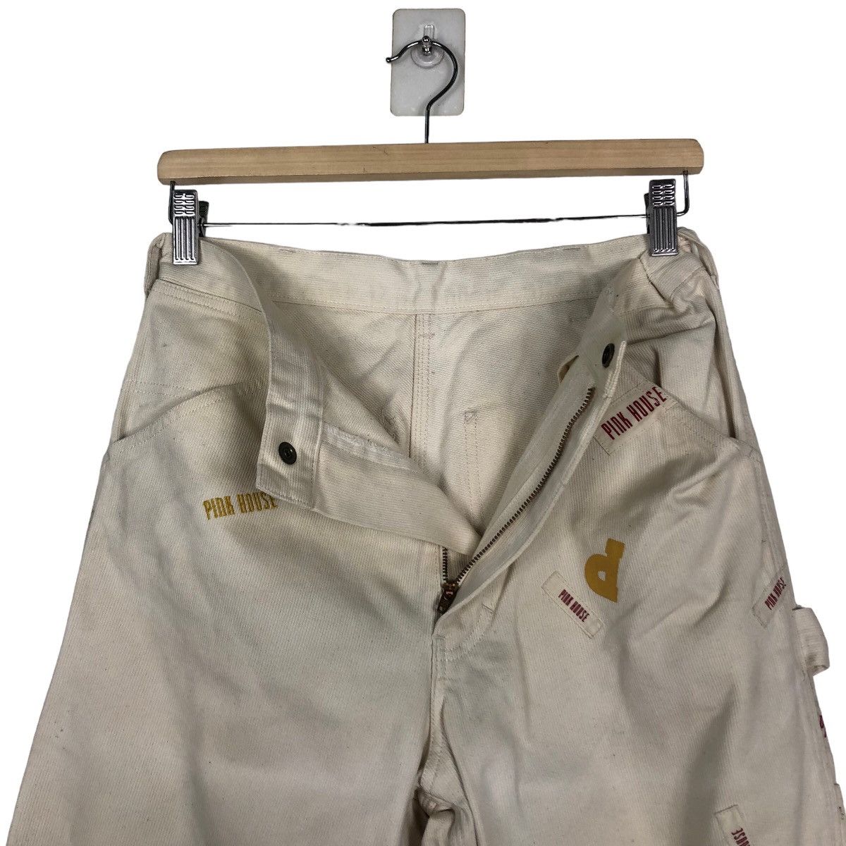 Hysteric Glamour 🔥Bush Pants Cargo Pocket Pink House Issey Miyake Size US 26 / EU 42 - 12 Thumbnail