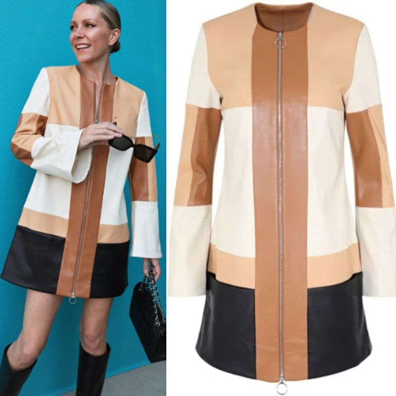 Alexis NWT Cameron Dress in Multi Patchwork AS IS M