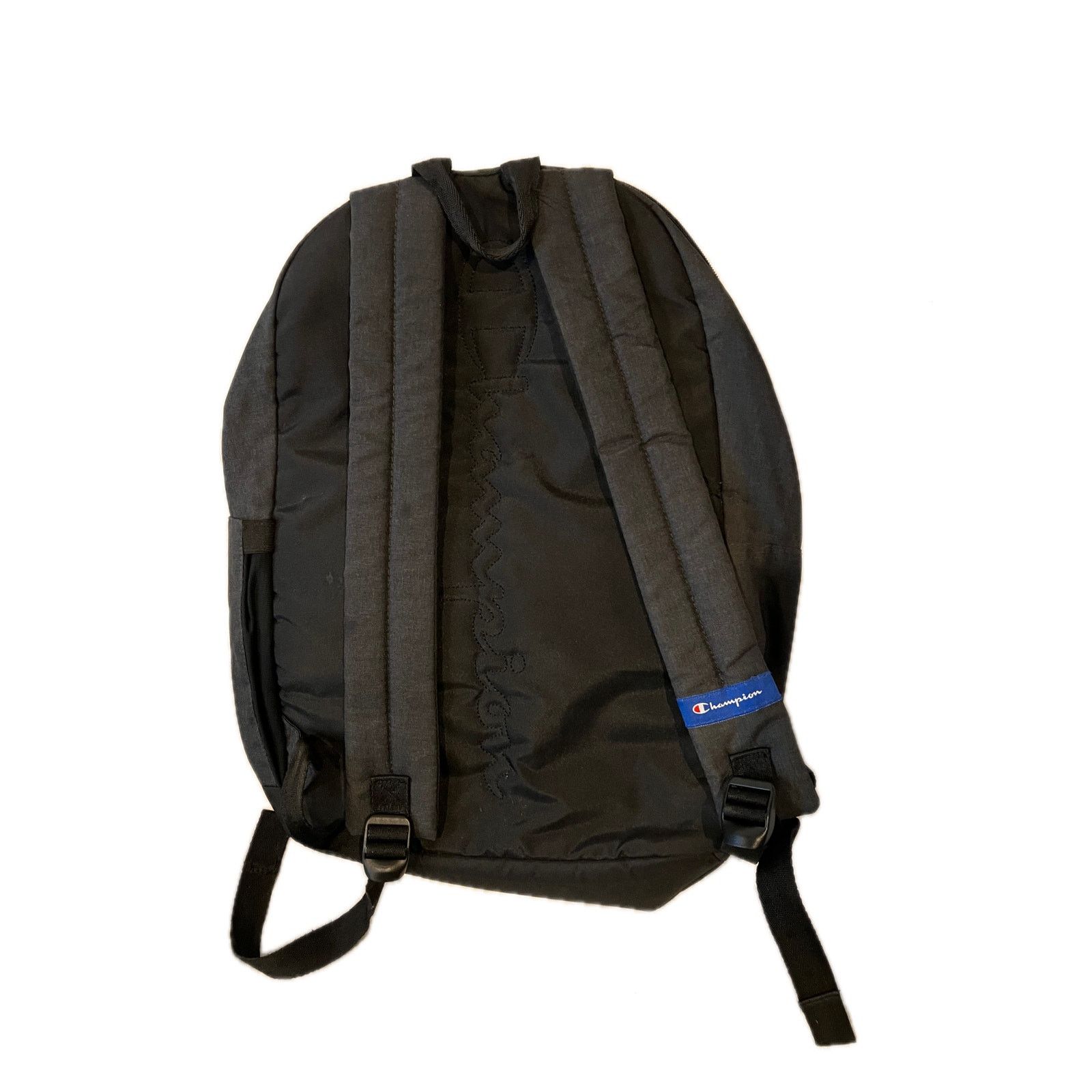 Champion Champion Daily Black Blue Logo Backpack Size 28 - 2 Thumbnail
