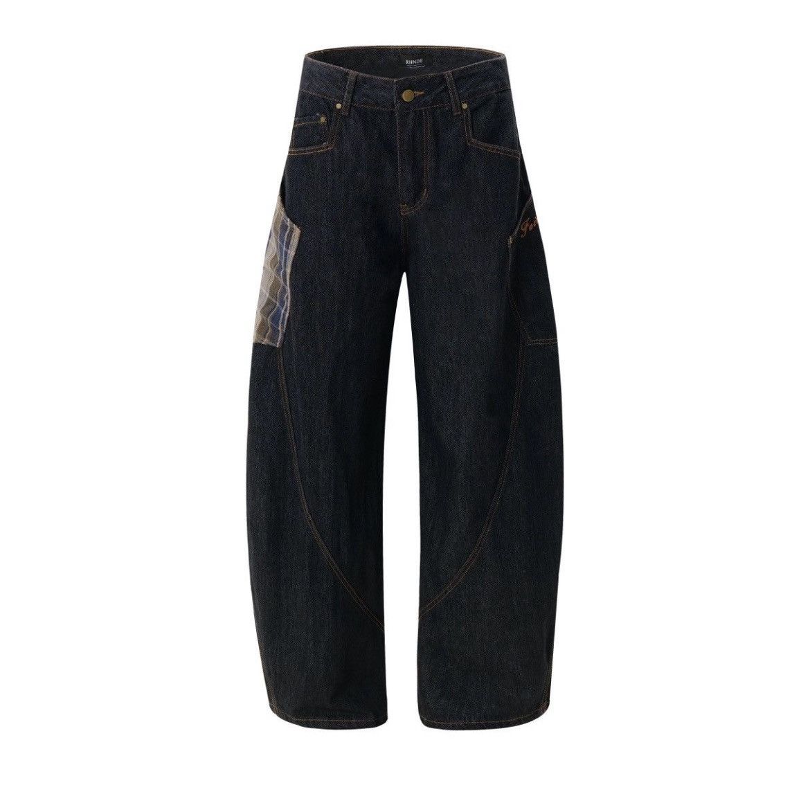 Designer × Vintage Retro punk pants Size US 32 / EU 48 - 3 Thumbnail