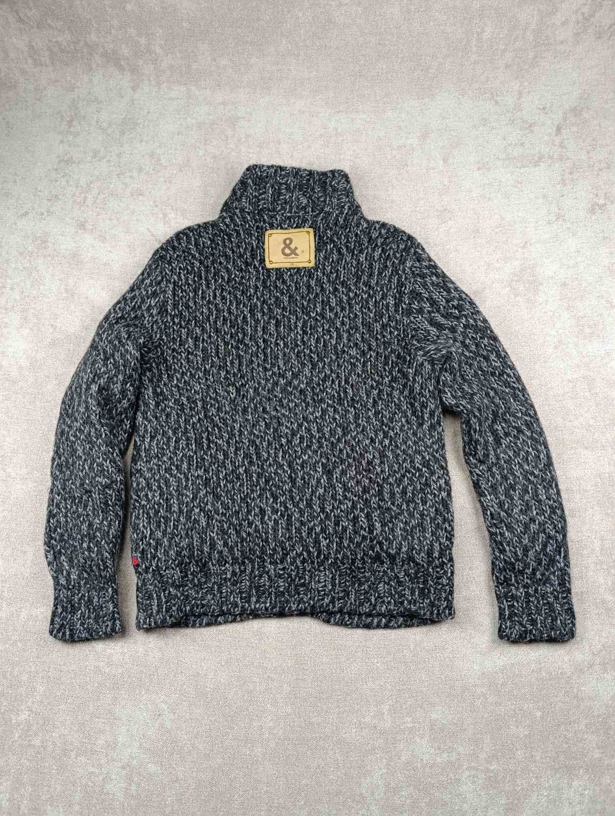 Dolce & Gabbana DOLCE GABBANA MEN'S VINTAGE CHICKEN KNIT SHERPA SWEATER Size US S / EU 44-46 / 1 - 1 Thumbnail