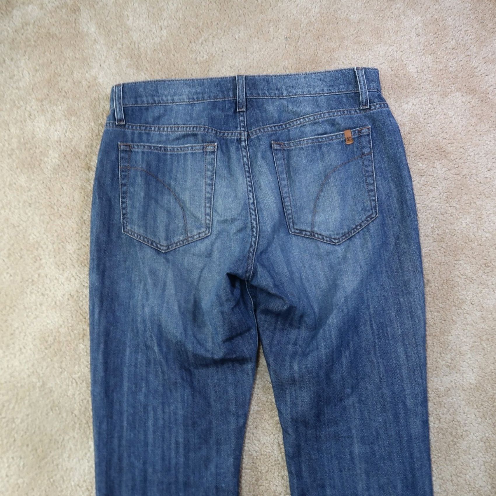 Vintage Joes Jeans Mens 33x34 Blue Straight Leg Denim Jeans Size US 33 - 6 Thumbnail