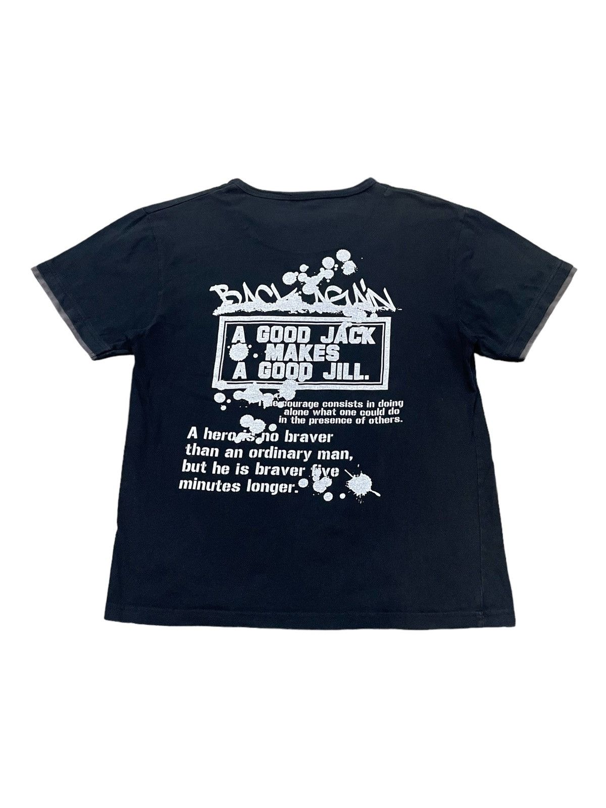 14th Addiction Sorridiere Sunfaded Back Again Jill Poem Life Religion Y2K Size US L / EU 52-54 / 3 - 2 Thumbnail