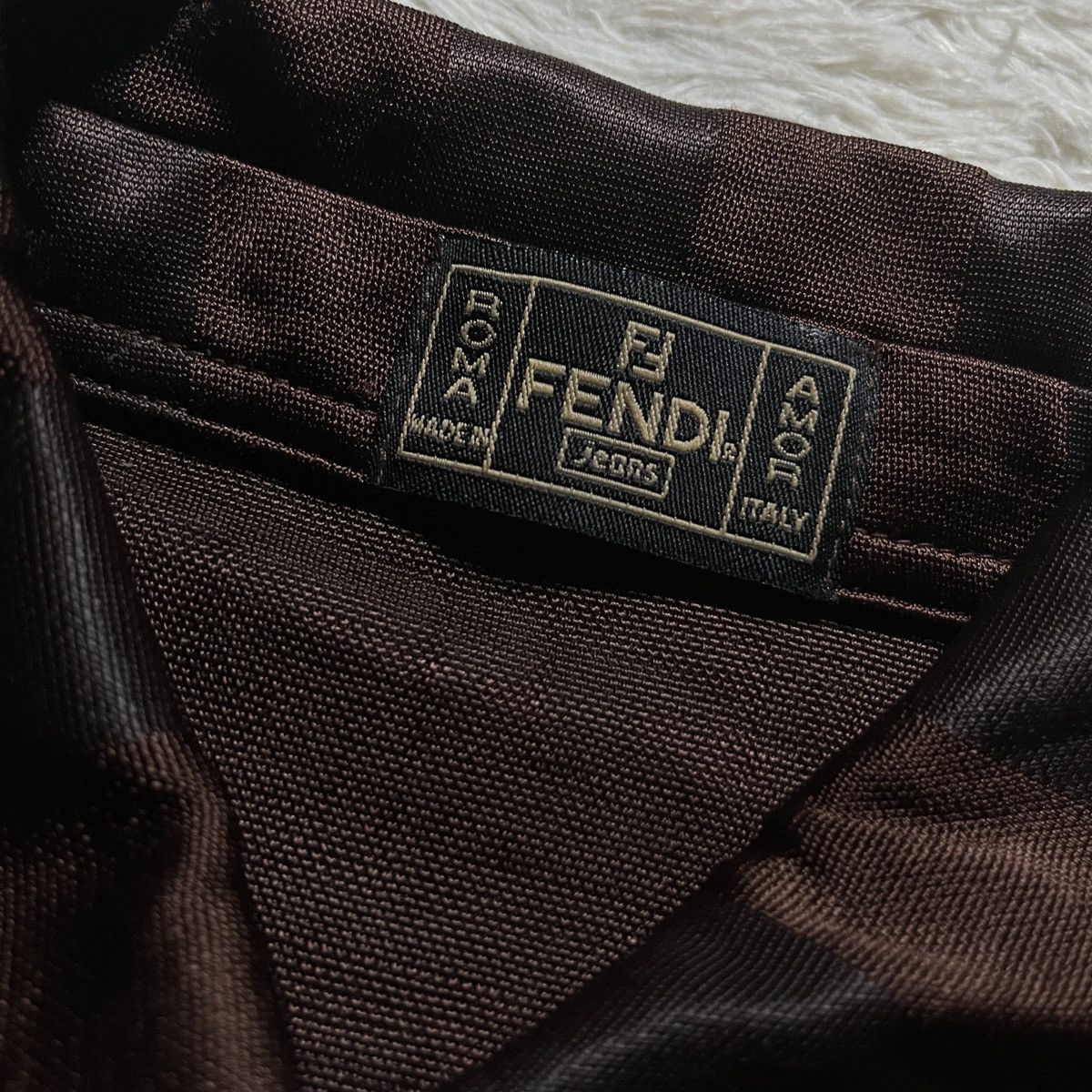 Fendi Vintage Fendi Monogram Button-up Shirt Size US M / EU 48-50 / 2 - 4 Thumbnail