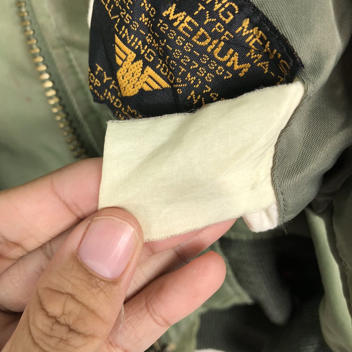 Vintage 🔥Riot Riot Vintage Reversible Bomber Ma-1 Jacket Wastop Size US M / EU 48-50 / 2 - 21 Thumbnail