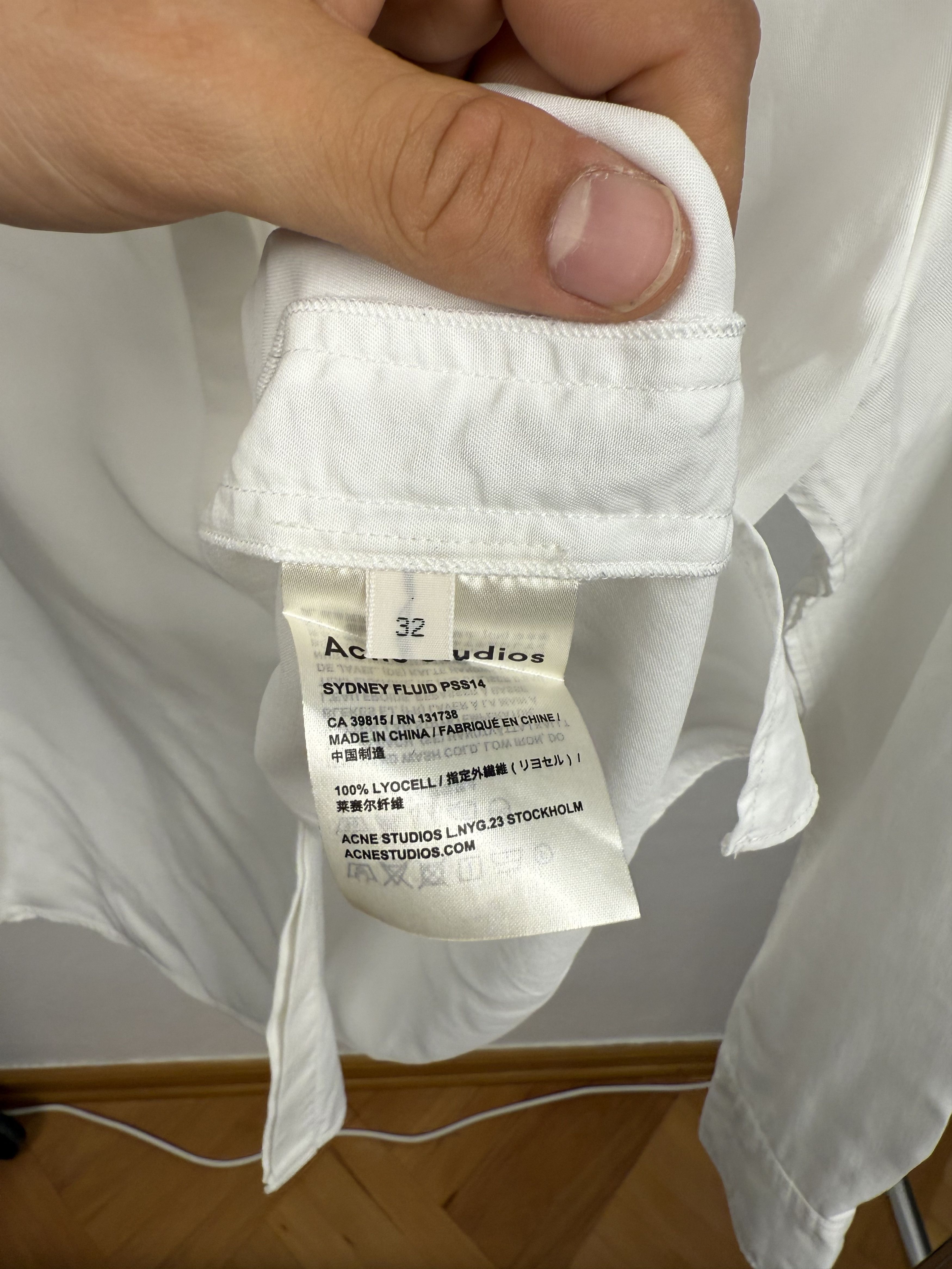 Acne Studios Acne Studios oversized SS14 Sydney Flow Lyocell shirt Size XS / US 0-2 / IT 36-38 - 5 Thumbnail