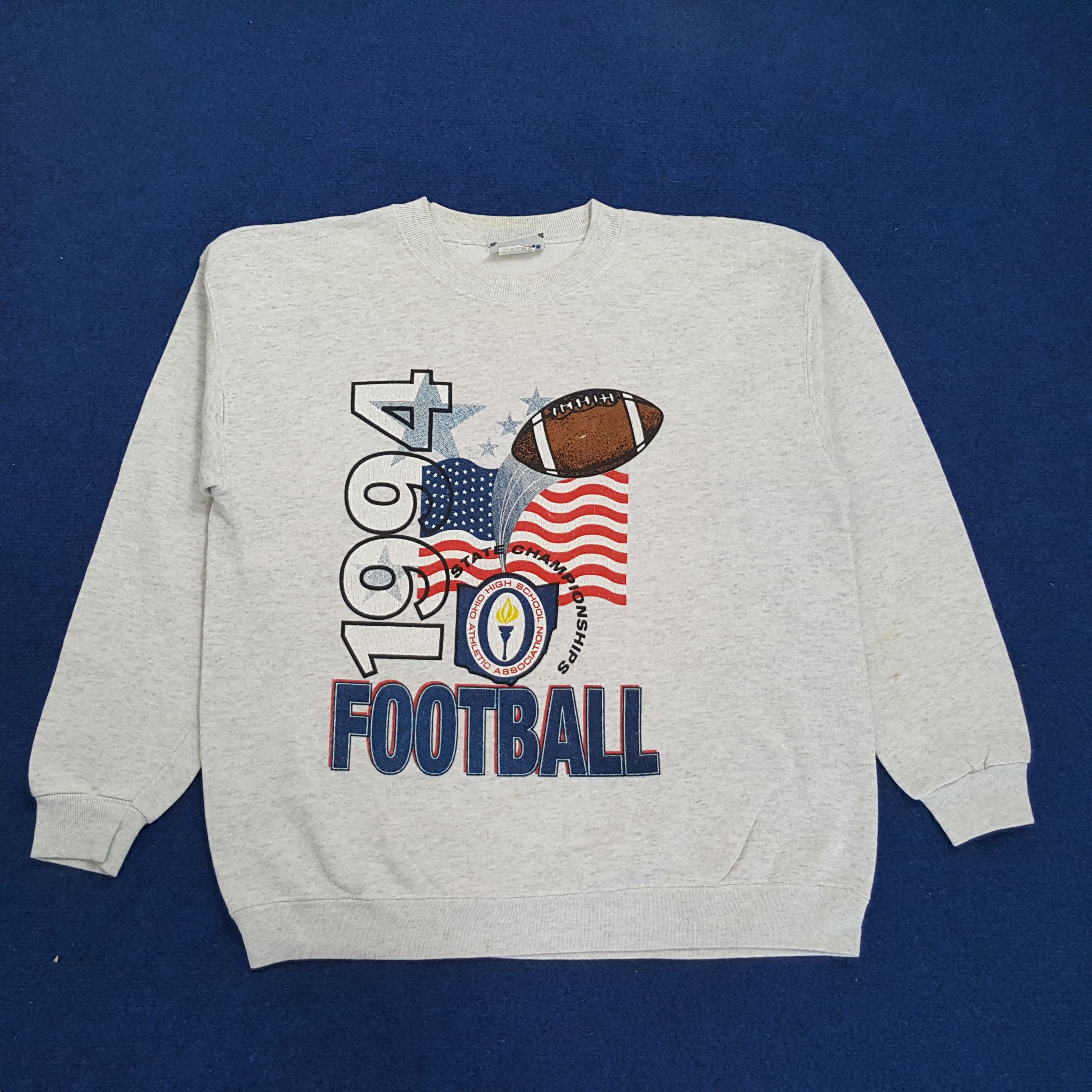 Vintage Vintage Ohio High School 1994 American Football Sweatshirt Size US L / EU 52-54 / 3 - 1 Thumbnail