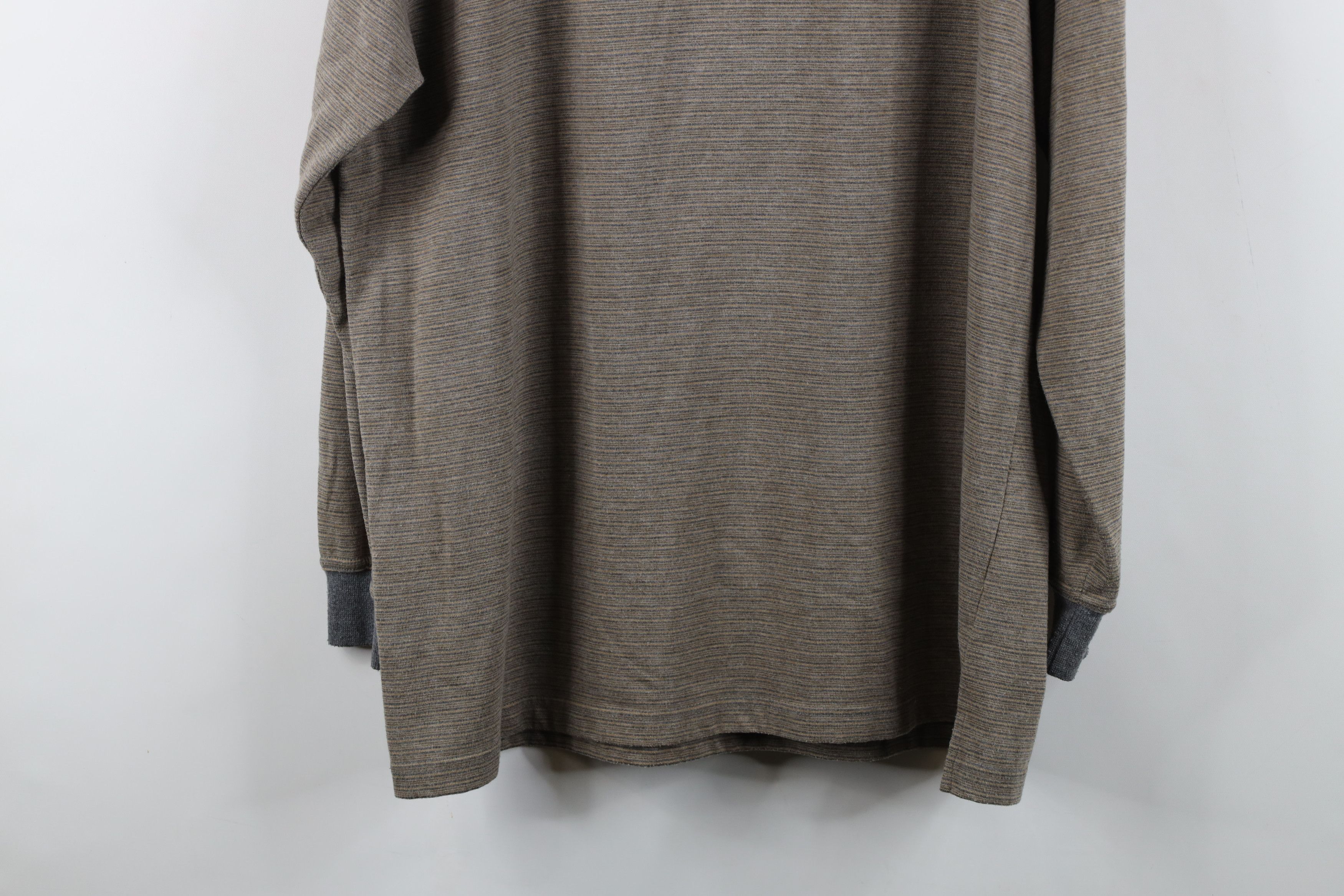 Vintage Vintage 90s Streetwear Knit Long Sleeve Rugby Polo Shirt Size US M / EU 48-50 / 2 - 14 Thumbnail
