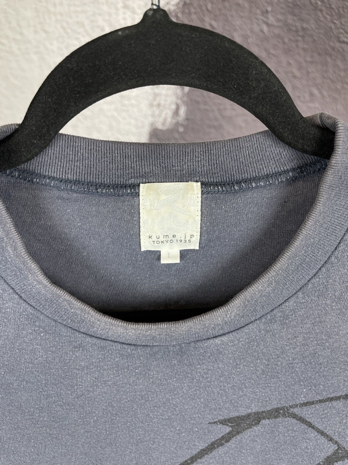 Japanese Brand VINTAGE Faded KUME JP TOKYO 1935 RAKU TEE SHIRT JAPAN Rare Size US L / EU 52-54 / 3 - 10 Thumbnail