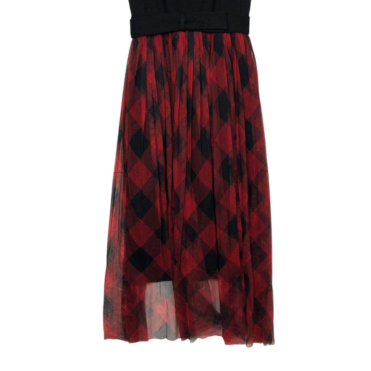 Hysteric Glamour 🔥PUNK DESIGN OVERALL MAXI SKIRT REDYAZEL TARTAN CHECK Size M / US 6-8 / IT 42-44 - 15 Thumbnail
