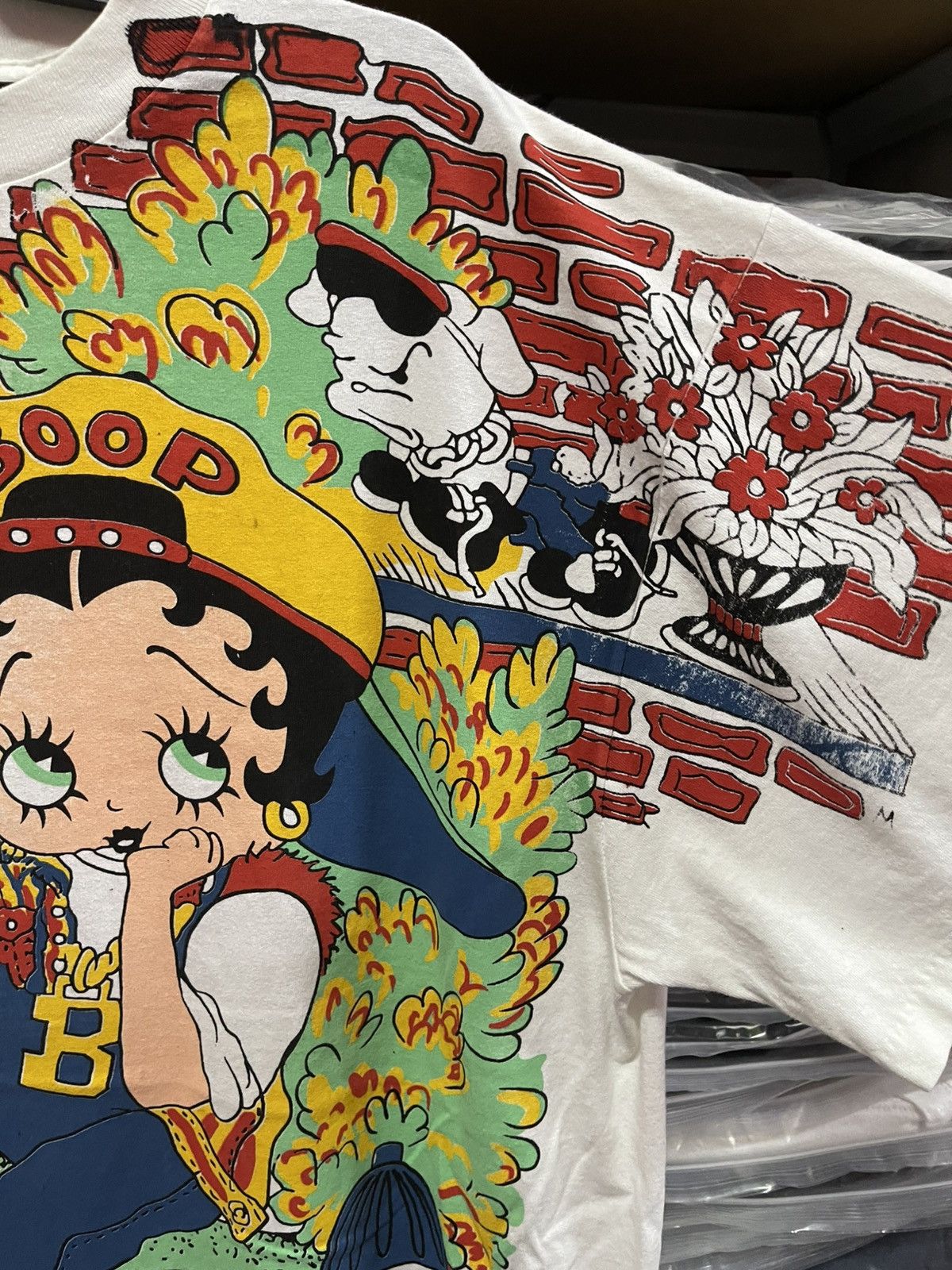 Vintage Vintage 90s Betty Boop " Boop There It Is " Very Rare🔥🔥🔥 Size US XL / EU 56 / 4 - 7 Thumbnail