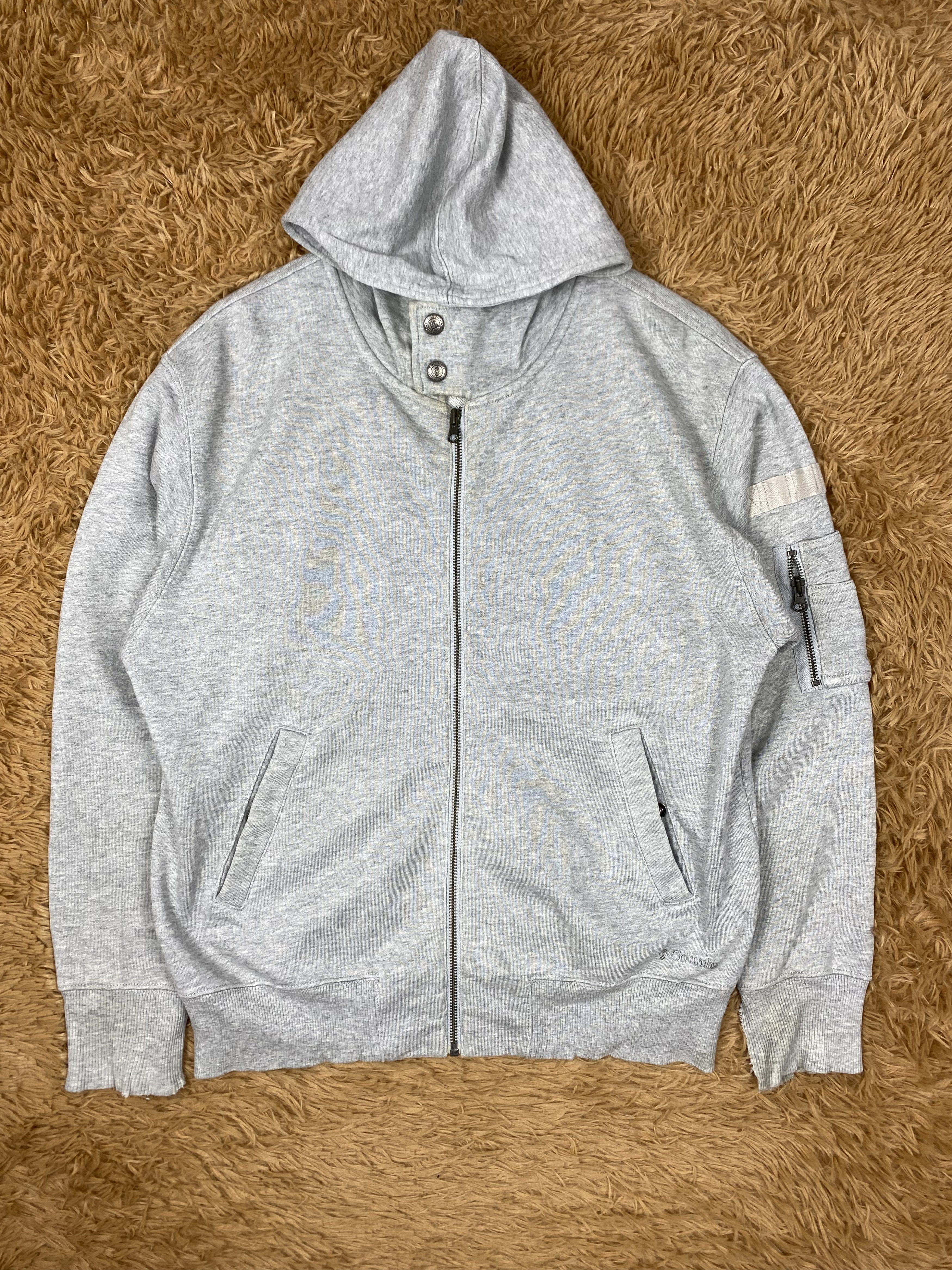 Columbia Vintage Columbia Zip Up Hoodies PS0338 Size US XS / EU 42 / 0 - 1 Thumbnail