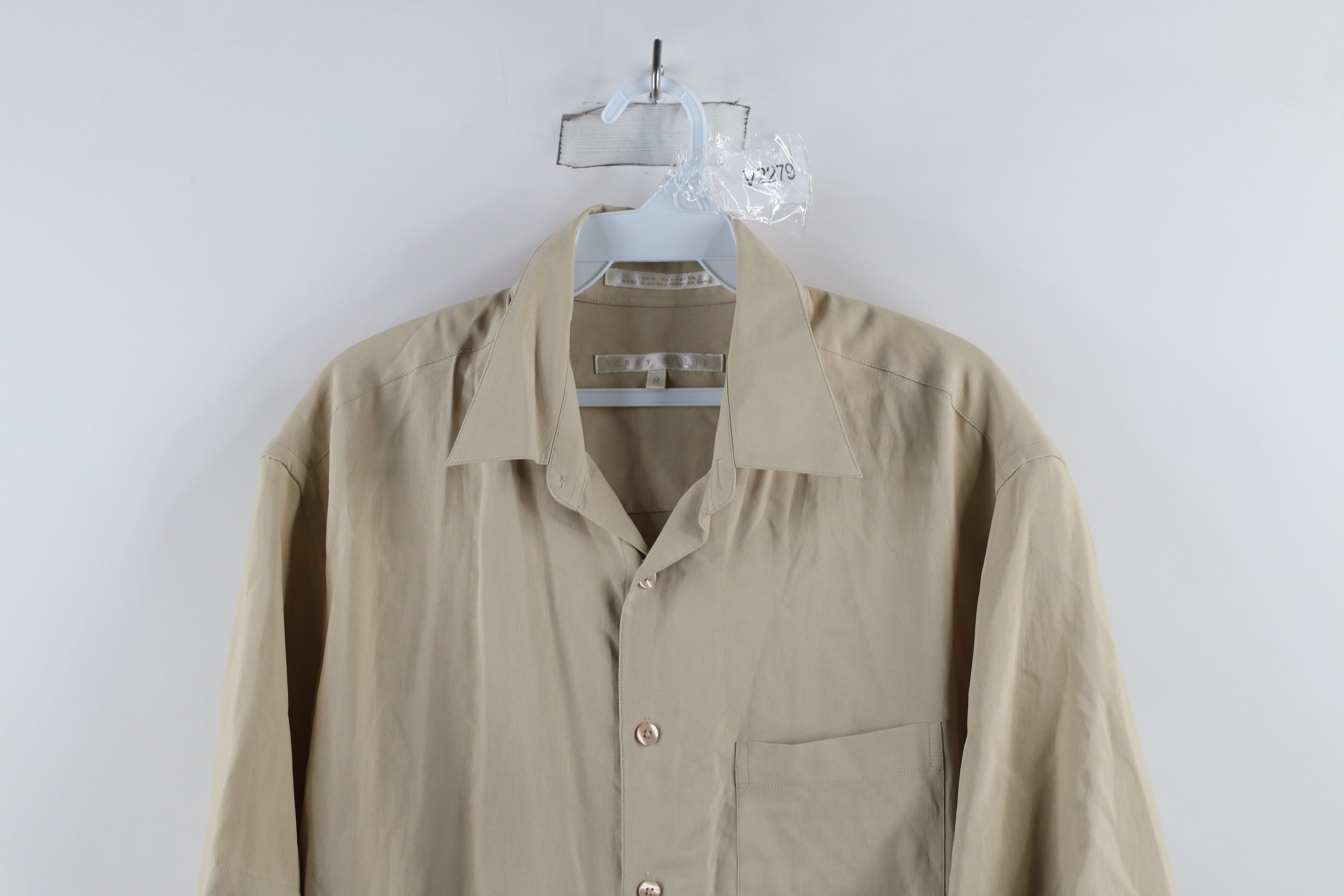 Vintage Vintage 90s Streetwear Short Sleeve Collared Button Shirt Size US M / EU 48-50 / 2 - 2 Thumbnail