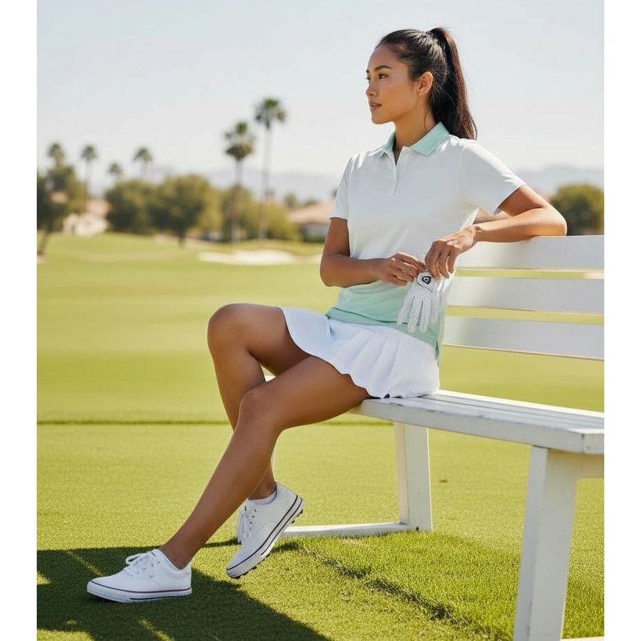 Under Armour NWT Under Armour Women's Iso-Chill Ombre Golf Polo Size M Size M / US 6-8 / IT 42-44 - 3 Thumbnail