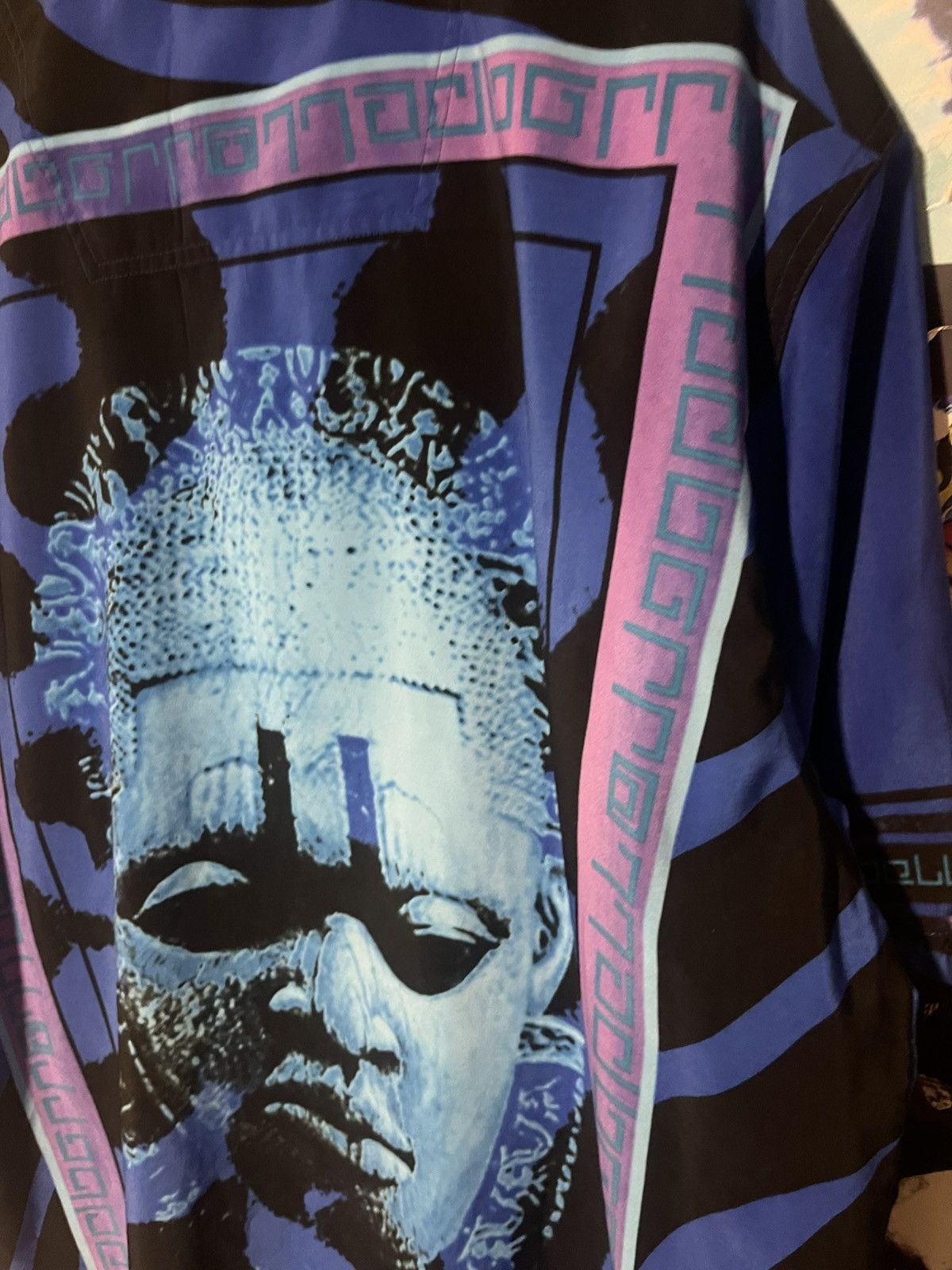 Pelle Pelle 90’s Marc Buchanan Pelle Pelle African Art Graphic Button Up Size US XL / EU 56 / 4 - 12 Thumbnail