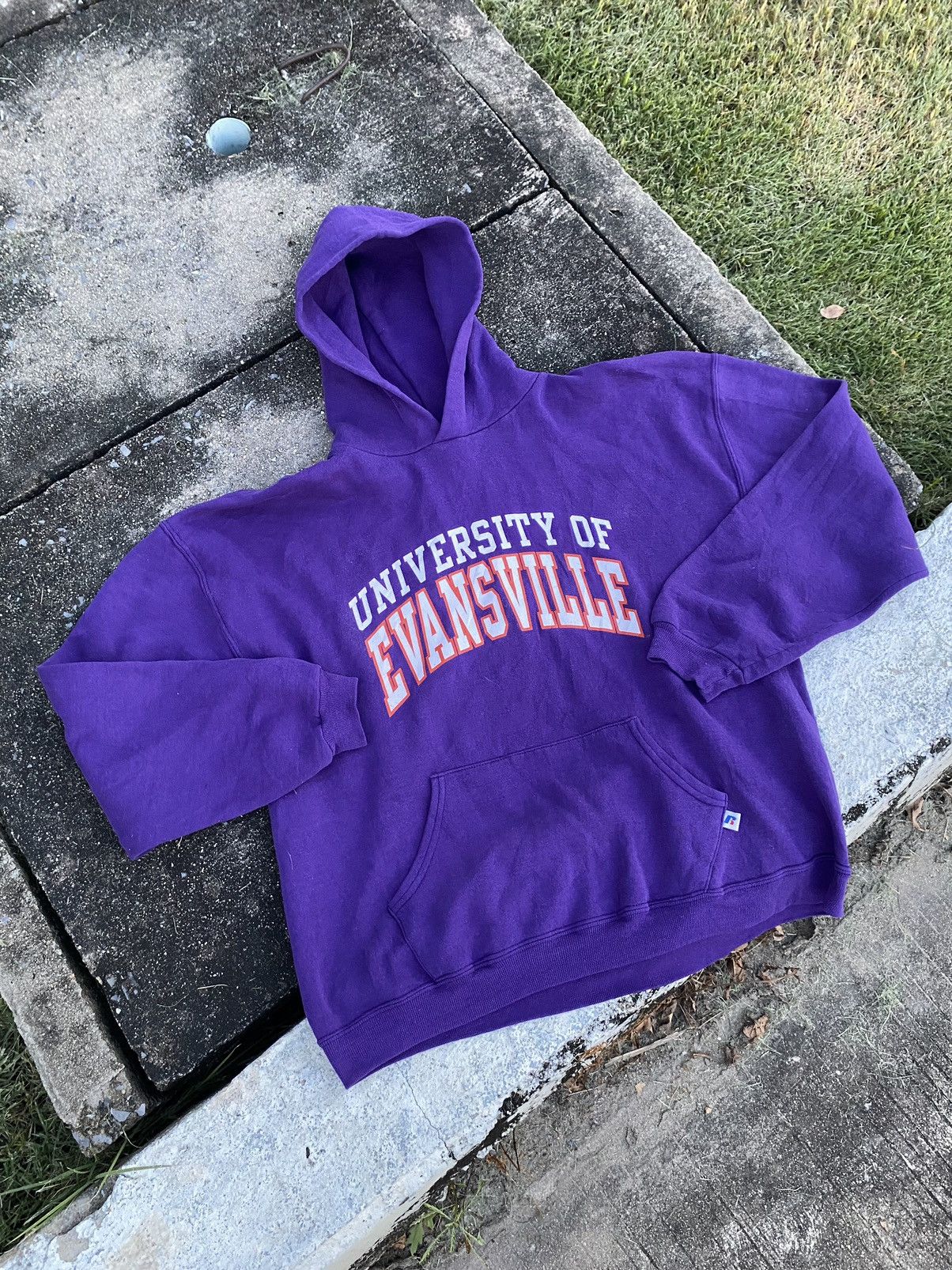 Russell Athletic Vintage Russell Athletic Hoodie “EVANSVILLE” Size US L / EU 52-54 / 3 - 2 Thumbnail