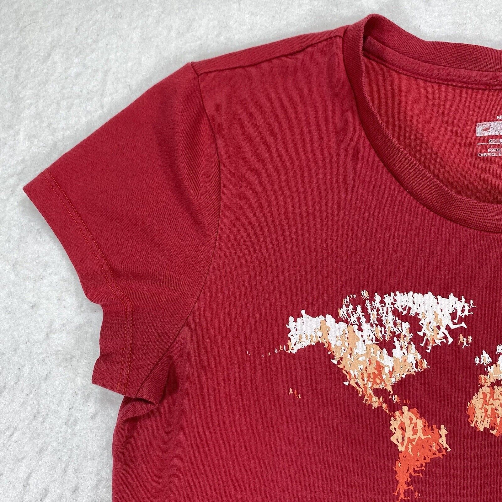 Nike Nike Small Short Sleeve AthleticHuman Race Graphic T Shirt Size S / US 4 / IT 40 - 4 Thumbnail