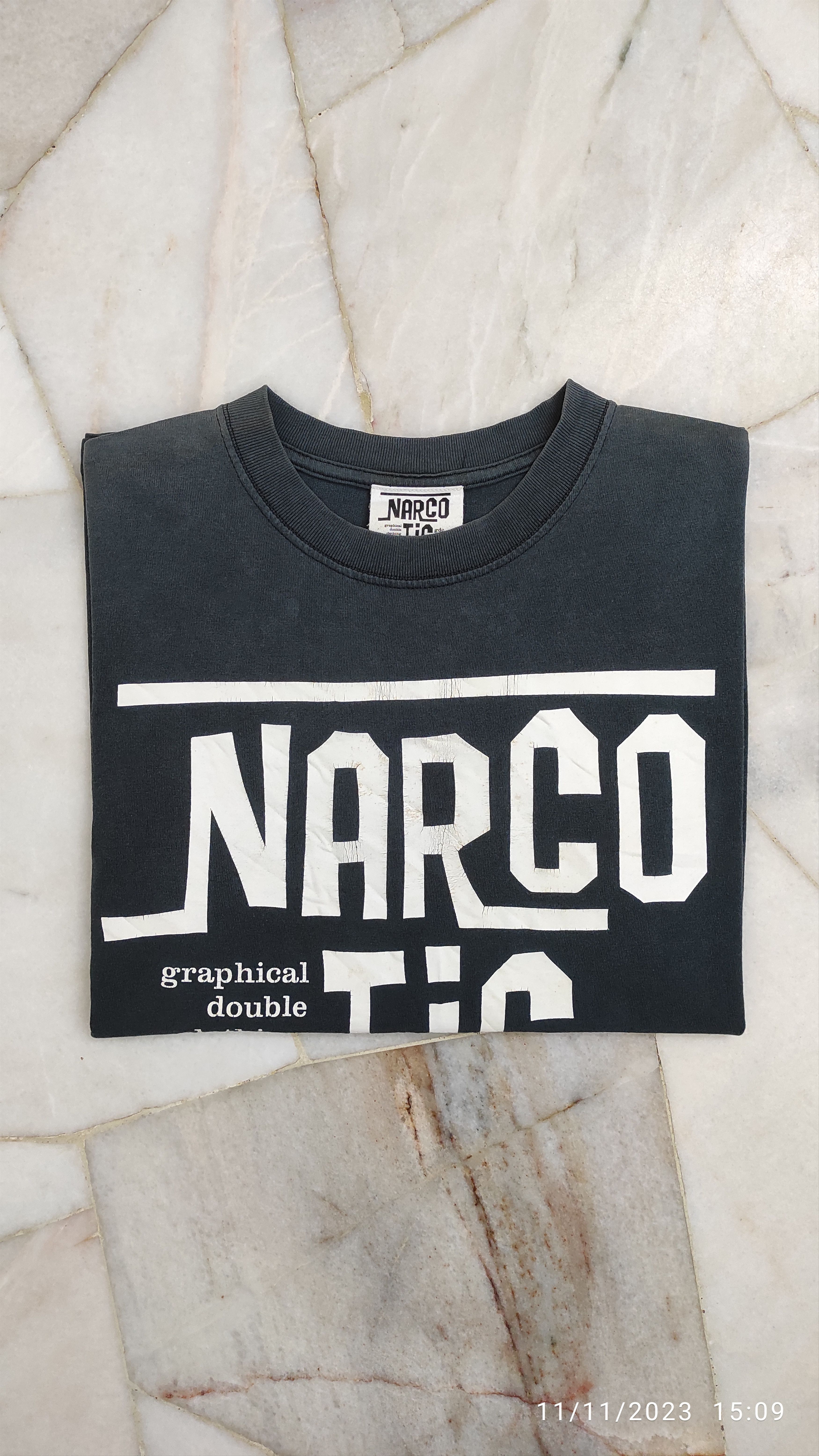 Narcotic GDC Vintage 2000 NARCOTIC GDC USA sunfaded Tee Size US M / EU 48-50 / 2 - 9 Thumbnail