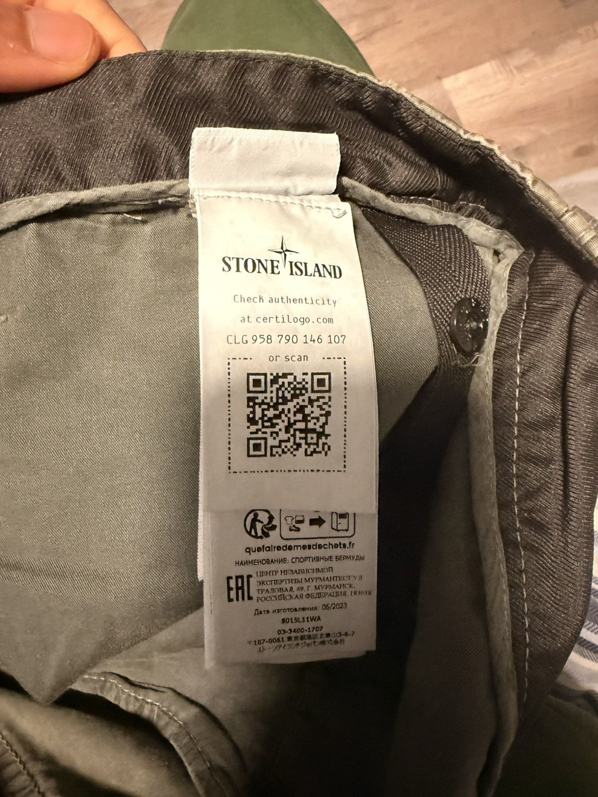 Stone Island Stone island cargo shorts Size US 32 / EU 48 - 4 Thumbnail