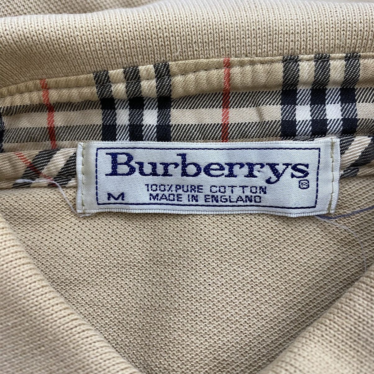 Burberry Vintage BURBERRYS England Embroidered Logo Button Up Collar Size US M / EU 48-50 / 2 - 4 Thumbnail