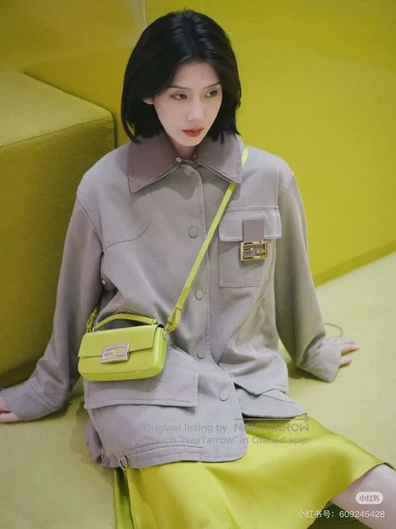 Fendi Fendi 23 Spring Patchwork Leather Multi-pocket Puffer Jack Size XS / US 0-2 / IT 36-38 - 8 Thumbnail