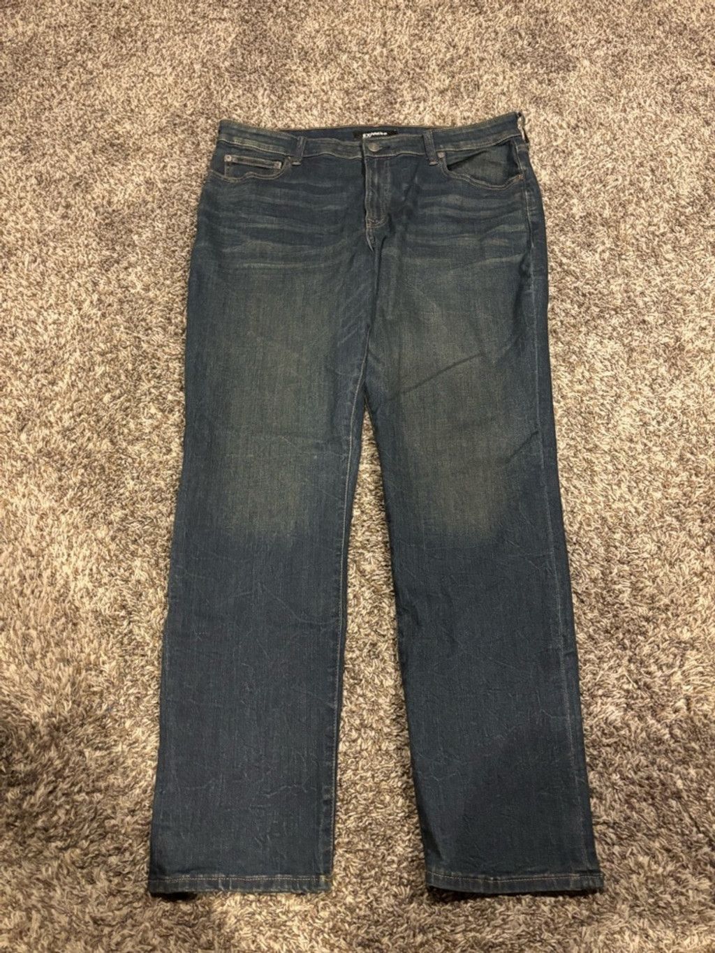 Express Men’s Express Classic Straight Jeans Size US 36 / EU 52 - 3 Thumbnail
