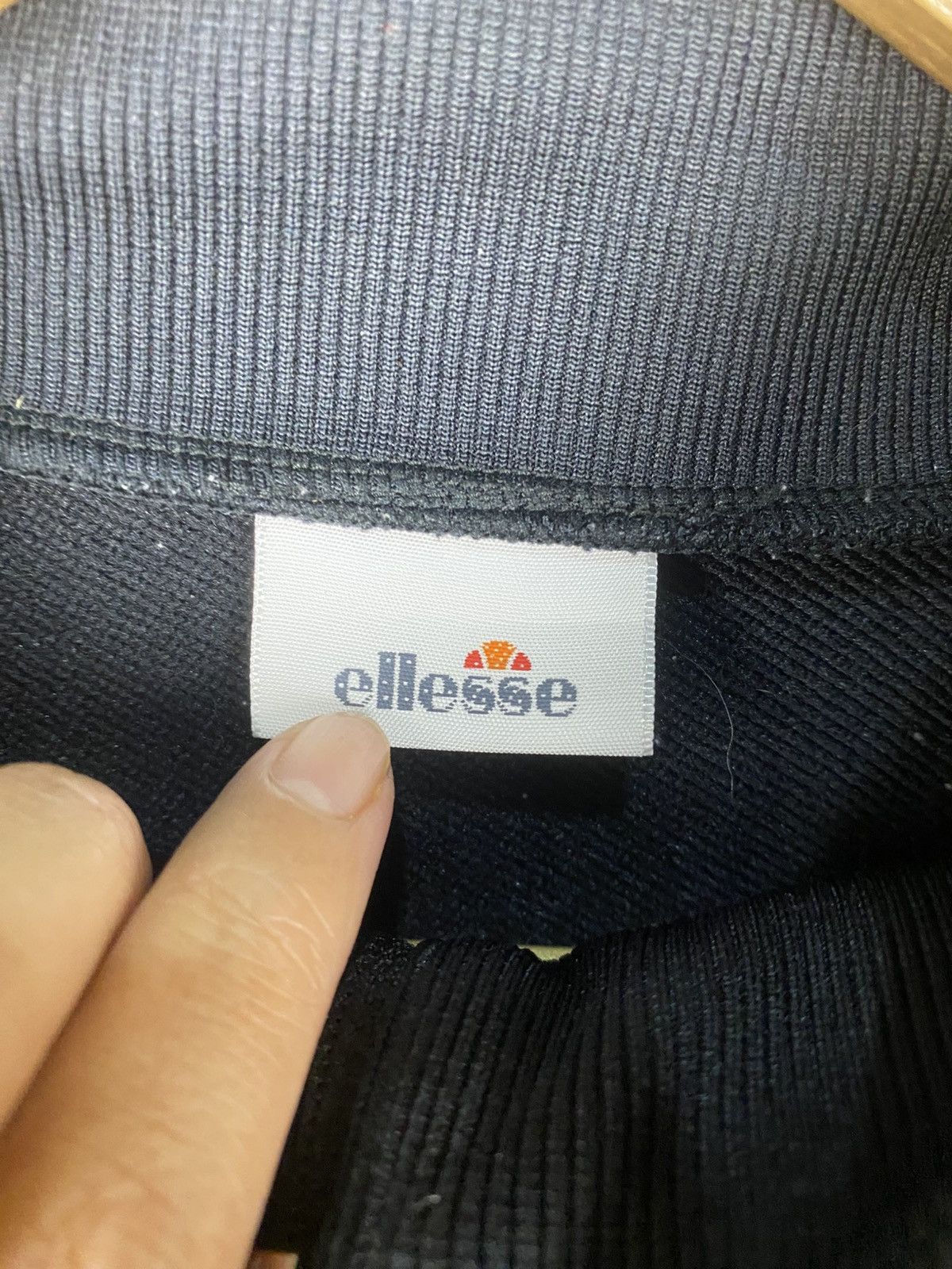 Ellesse Ellesse Halfzipper Jacket Black Spellout Size US L / EU 52-54 / 3 - 6 Thumbnail