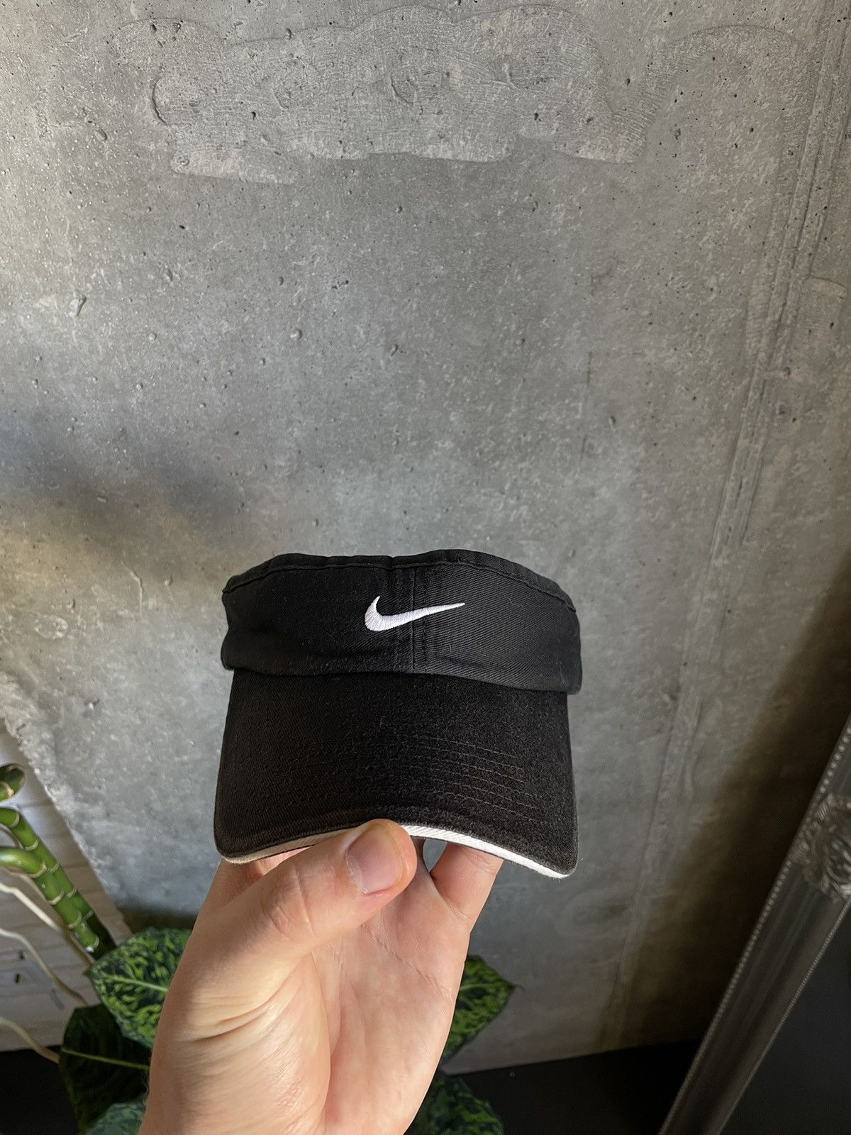 Nike ACG × Vintage Vintage Nike Visor Swoosh Drill Y2k Adult Hypebeast Size ONE SIZE - 2 Thumbnail