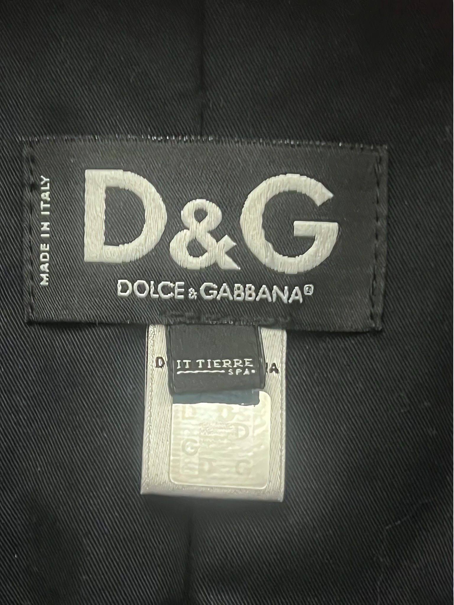 Dolce & Gabbana HEAVY LEATHER ARMY JACKET Size US L / EU 52-54 / 3 - 4 Thumbnail