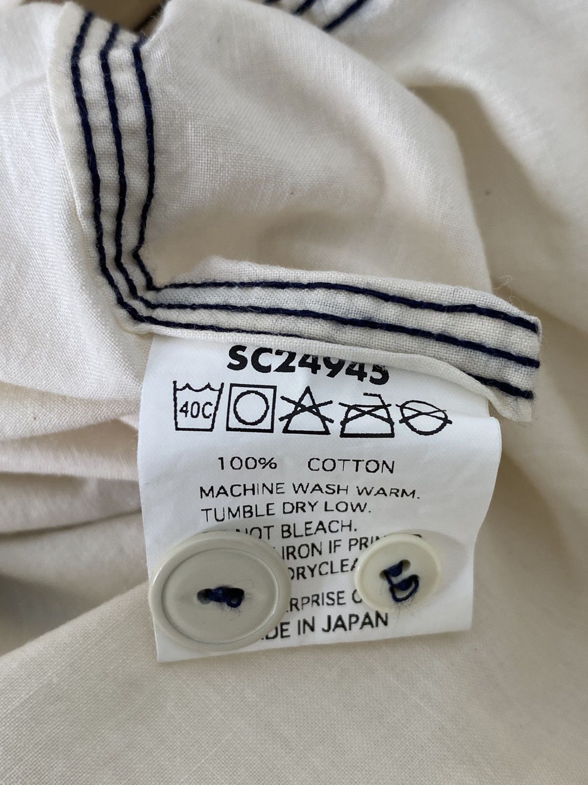Mister Freedom × Sugar Cane Mister Freedom Sugarcane Chambray Shirt Size US L / EU 52-54 / 3 - 3 Thumbnail