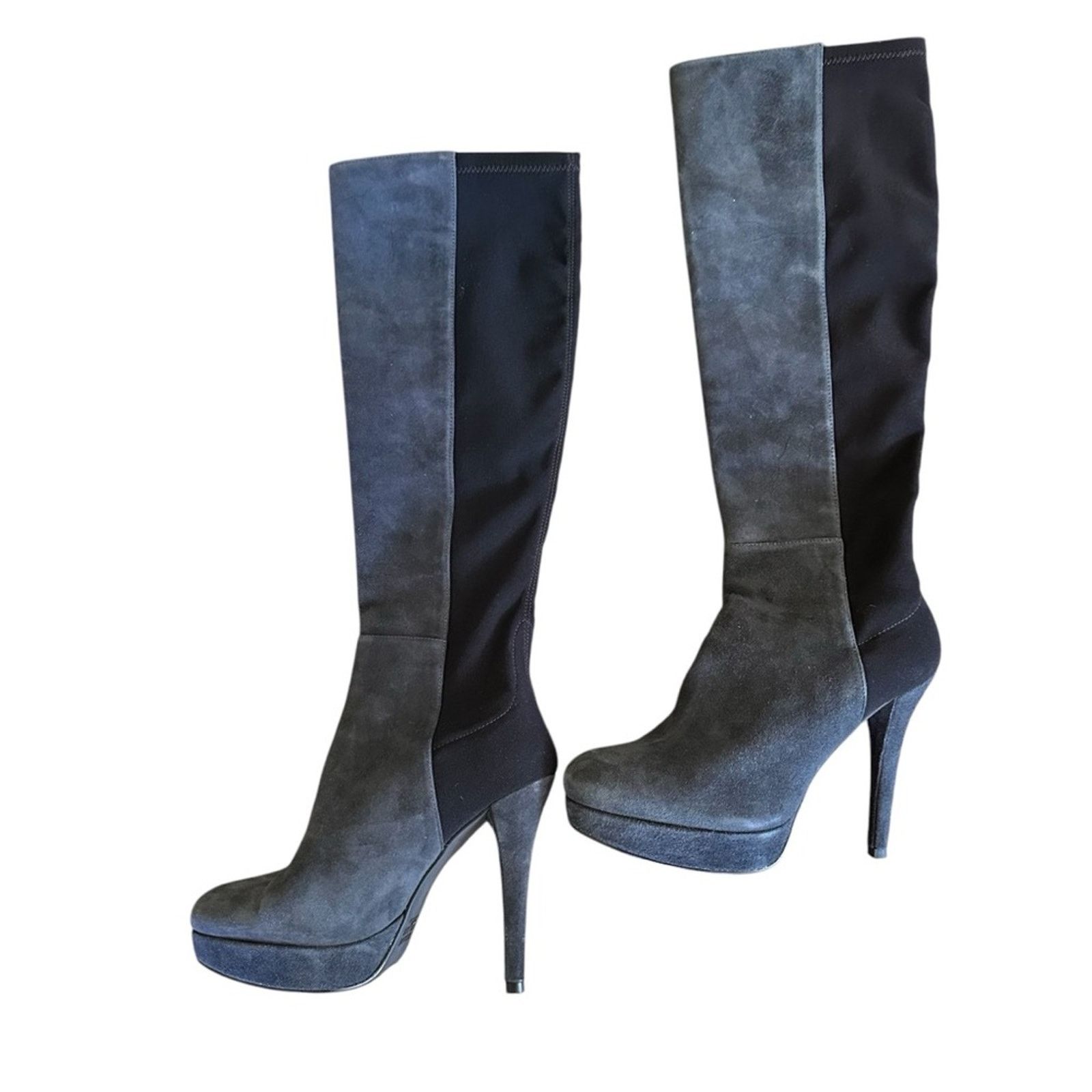 Stuart Weitzman Stuart Weitzman Skyline Platform Knee-High Boots Size US 5 / IT 35 - 5 Thumbnail