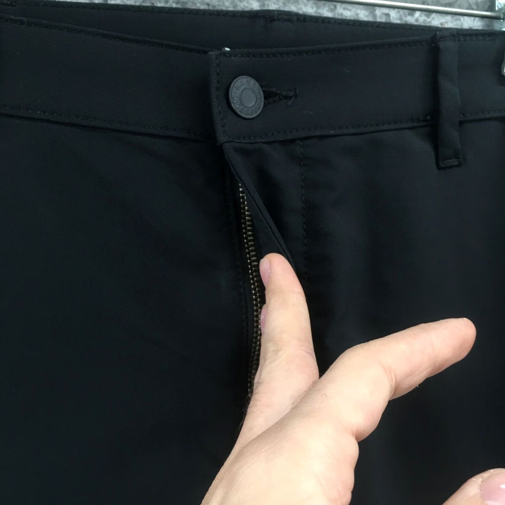 Banana Republic Banana Republic Chino Pants Mens 36 Black 36X30 Regular Zip Fly Casual Workwear Size US 36 / EU 52 - 3 Thumbnail