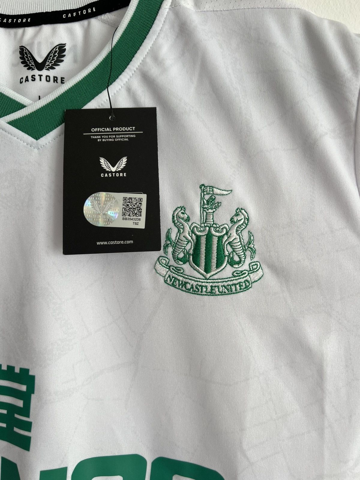 Castore 2022 2023 Newcastle United Castore Third Kit Soccer Jersey M Size US L / EU 52-54 / 3 - 3 Thumbnail