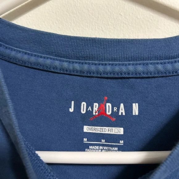 Jordan Brand Jordan Flight Oversized Fit Blue T Shirt Size US M / EU 48-50 / 2 - 4 Thumbnail