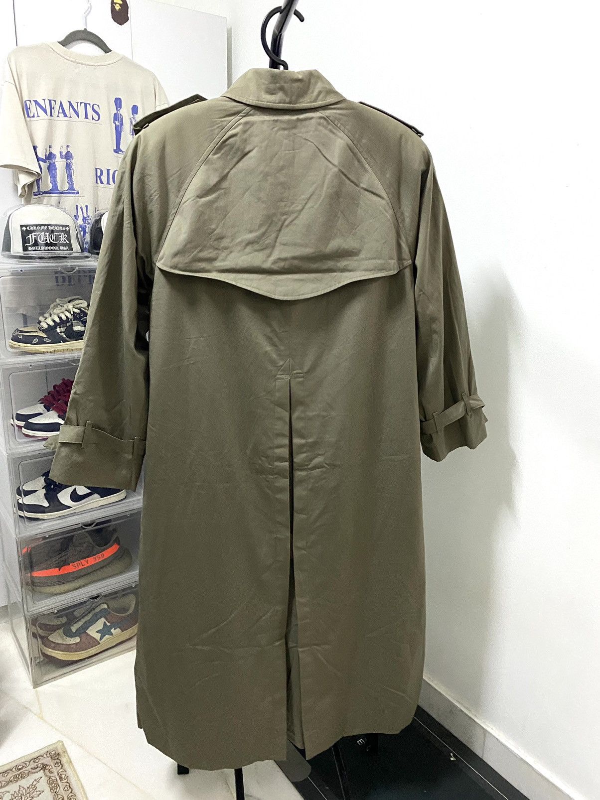 Burberry Vintage Burberrys Nova Check Trench Coat Size L / US 10 / IT 46 - 7 Thumbnail