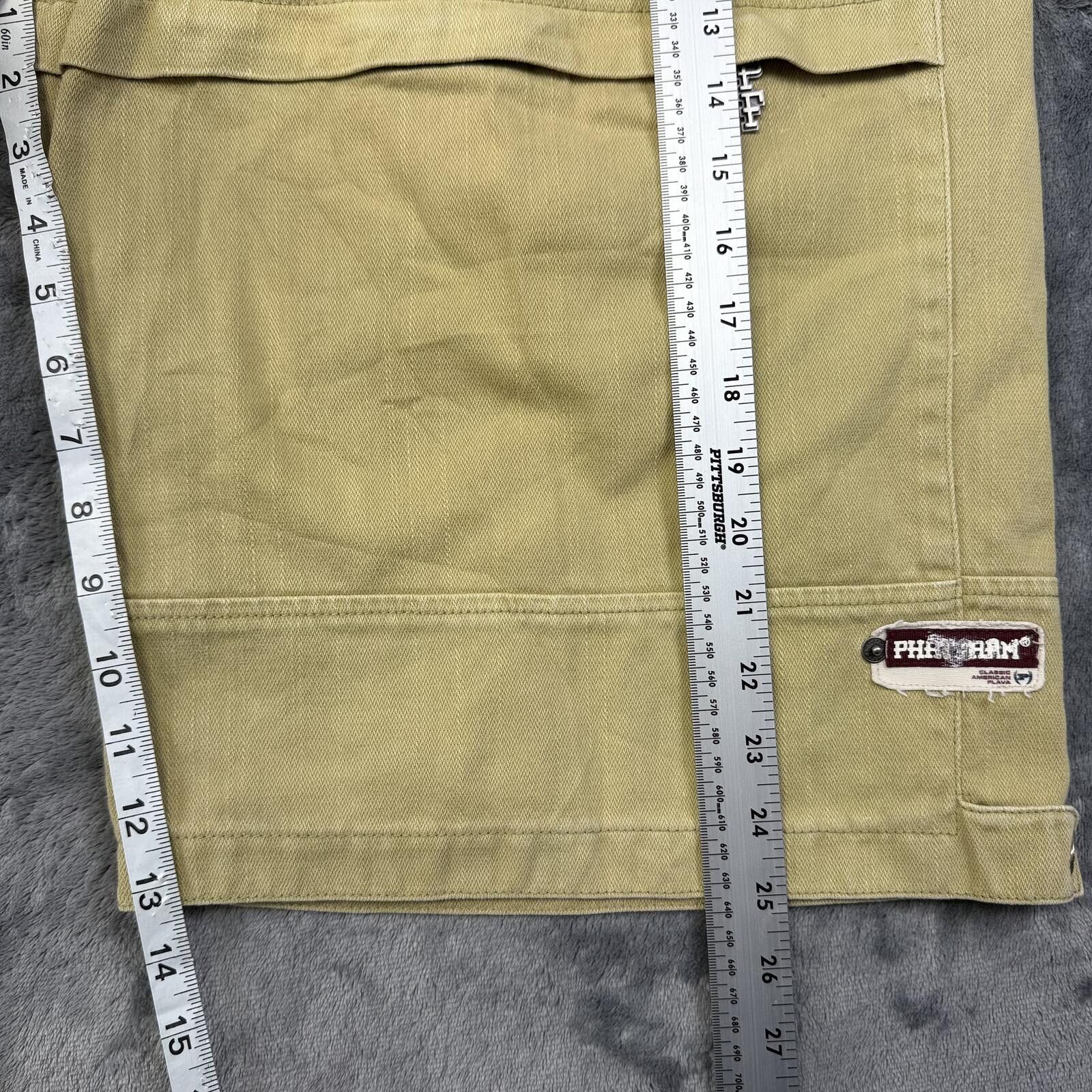 American Eagle Outfitters American Eagle Baggy Khaki Men's Shorts Size US 34 / EU 50 - 6 Thumbnail