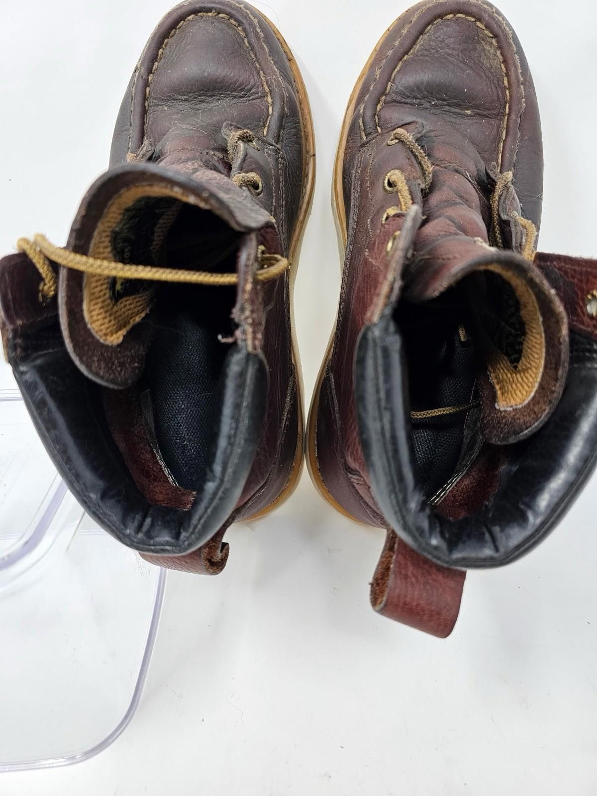 Other Mens 8 D Red Wing Irish Setter Brown Leather Chukka Work Size US 8 / EU 41 - 7 Thumbnail