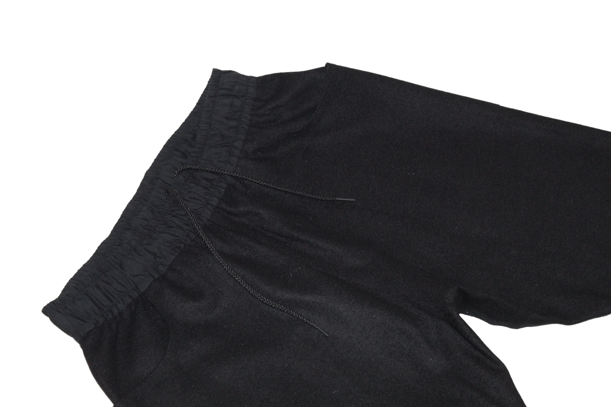 Aleksandr Manamis Barbara Alan Flannel Wool Drawsting Straight-Leg Cropp Pants Size US 32 / EU 48 - 1 Thumbnail