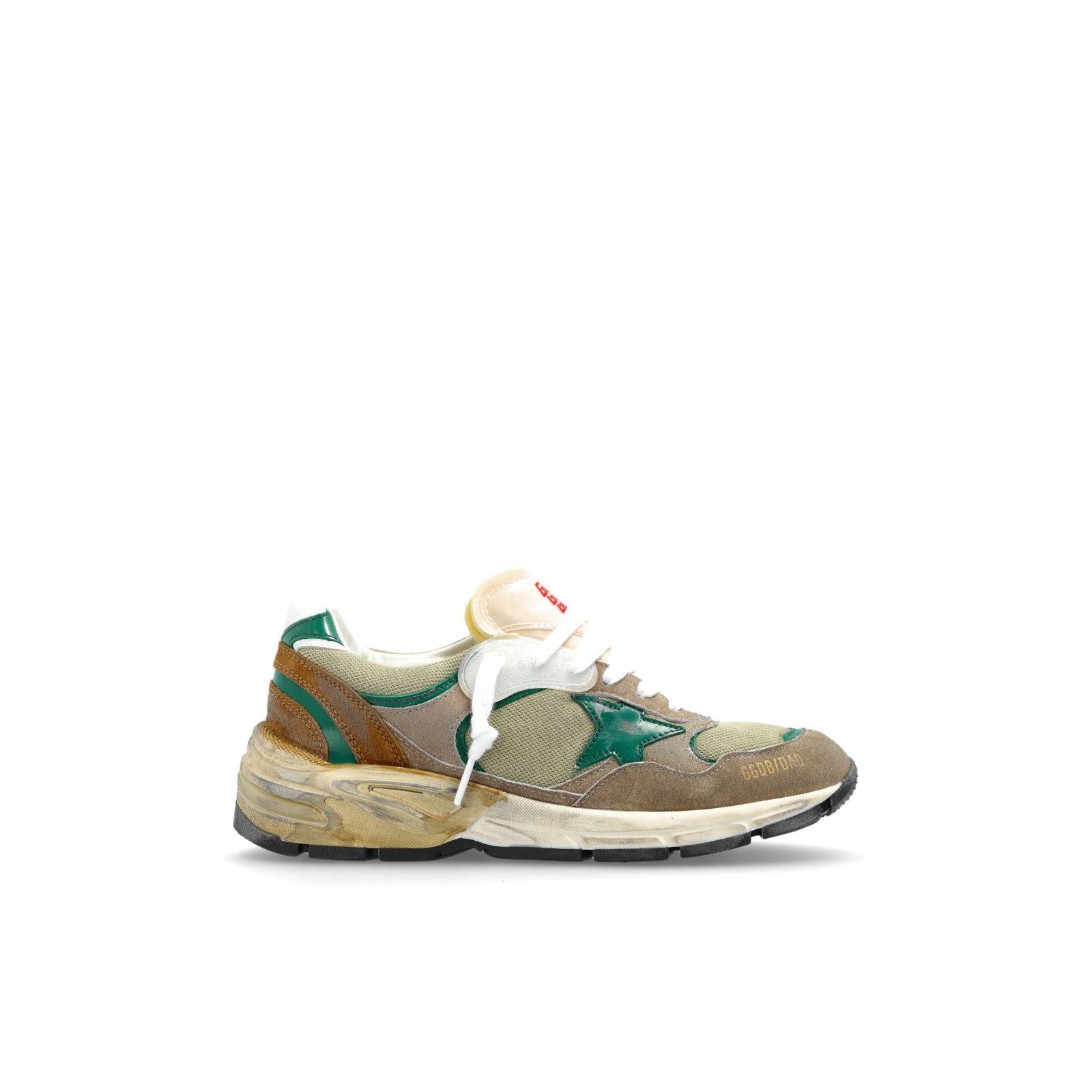 GOLDEN GOOSE Dad-Star Women's Beige/Green Sneakers New (Wome