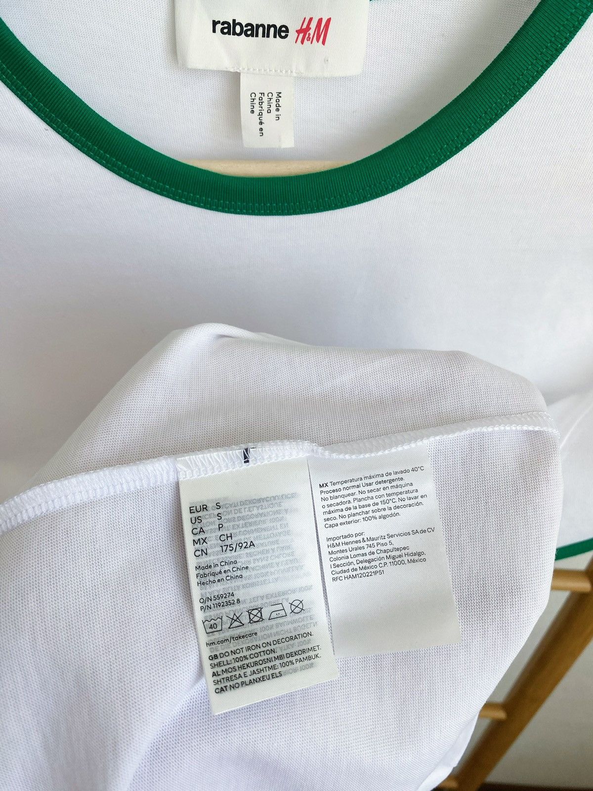 H&M × Paco Rabanne Paco Rabanne x H&M T-Shirt Size S / US 4 / IT 40 - 10 Thumbnail