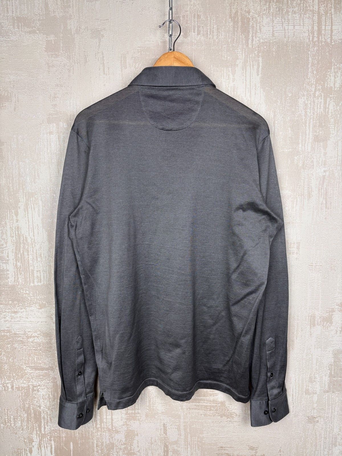 Other Thomas Maine Knitted Cotton Polo Collar Shirt Size US XL / EU 56 / 4 - 16 Thumbnail