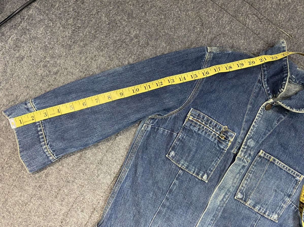 Kapital Kapital All In One Indigo Denim Overall Workwear Size US 32 / EU 48 - 12 Thumbnail