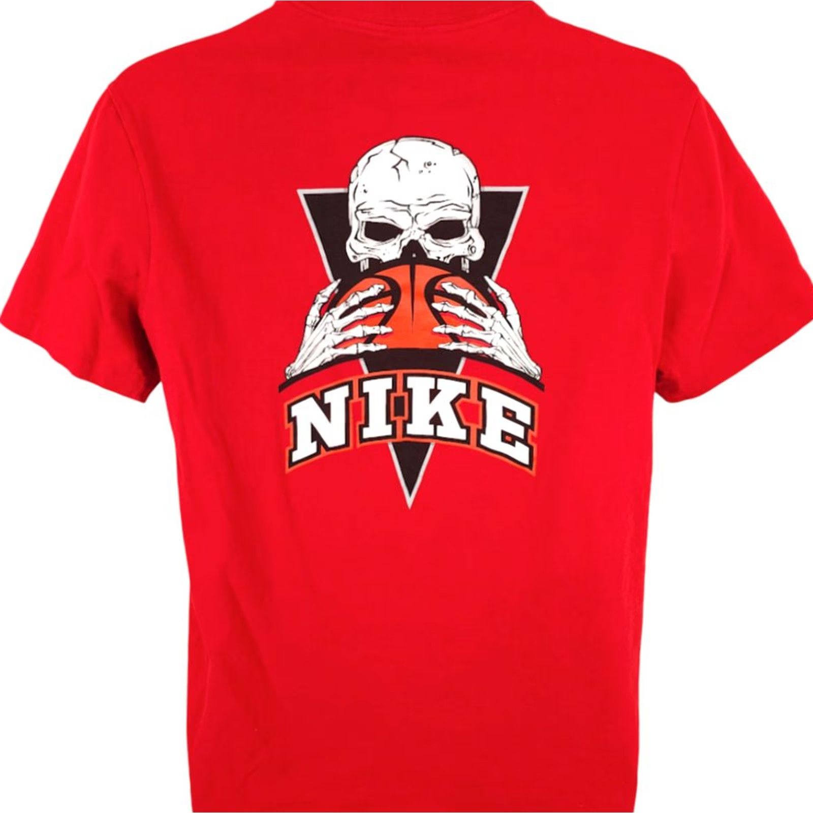 Nike Nike Basketball T Shirt Mens Medium Red FRENZY Skull Streetwear Size US M / EU 48-50 / 2 - 4 Thumbnail