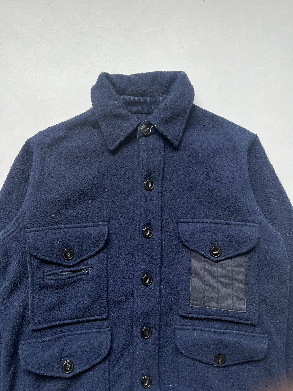 Johnbull Wool John Bull Mackinaw Cruiser Flip Flap Coat Size US L / EU 52-54 / 3 - 6 Thumbnail