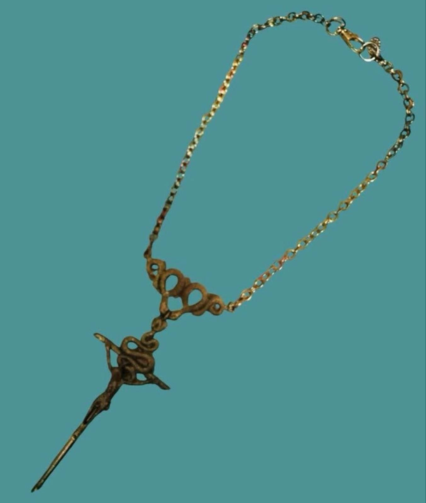 Unknown London Jean Paul Gaultier - Vintage Crucifix Necklace Size ONE SIZE - 5 Thumbnail