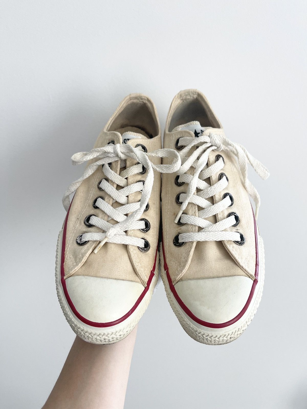Chrome Hearts STEAL! Vintage 2000s Chrome Hearts Converse Chuck Taylor Low Size US 7 / EU 40 - 4 Thumbnail