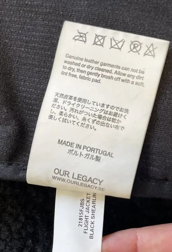 Our Legacy Our Legacy Leather Shearling Jacket Size US M / EU 48-50 / 2 - 4 Thumbnail